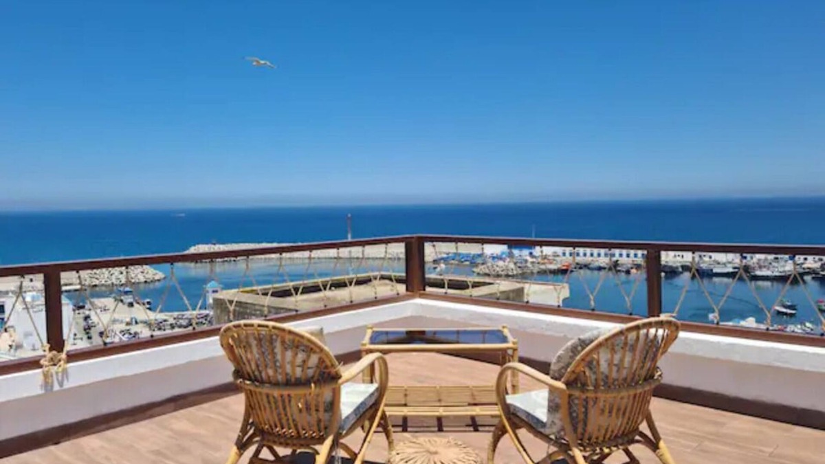 M'diq House | Splendide Duplex à Mdiq Avec vue Panoramique