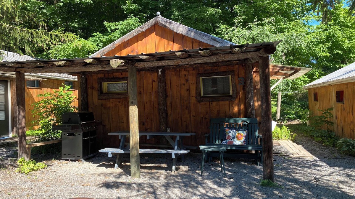Trumansburg Cabin | Spotted Sandpiper - Cabin #3