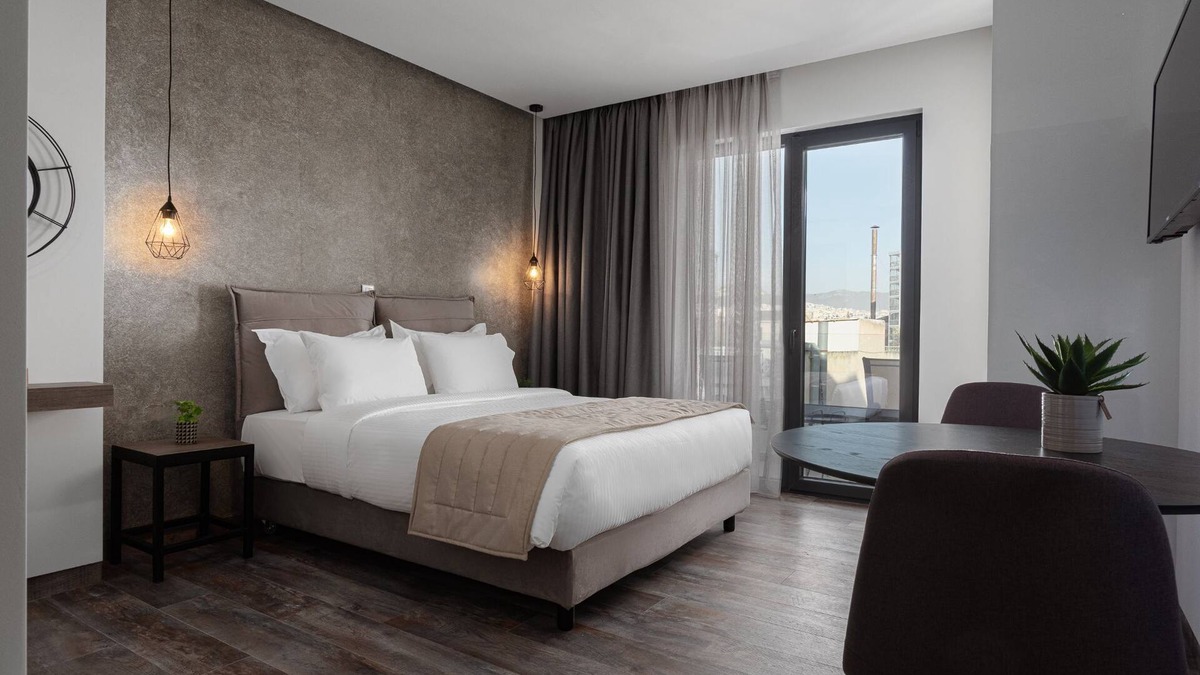 Gazi Apartment | Standard Double Room By Athenian Spirit