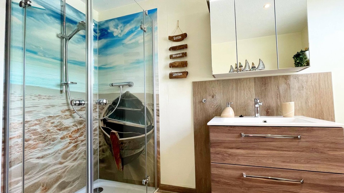 Busumer Deichhausen Apartment | STANMA - Home by the sea/150 m to the sea/Terrace/Beach chair