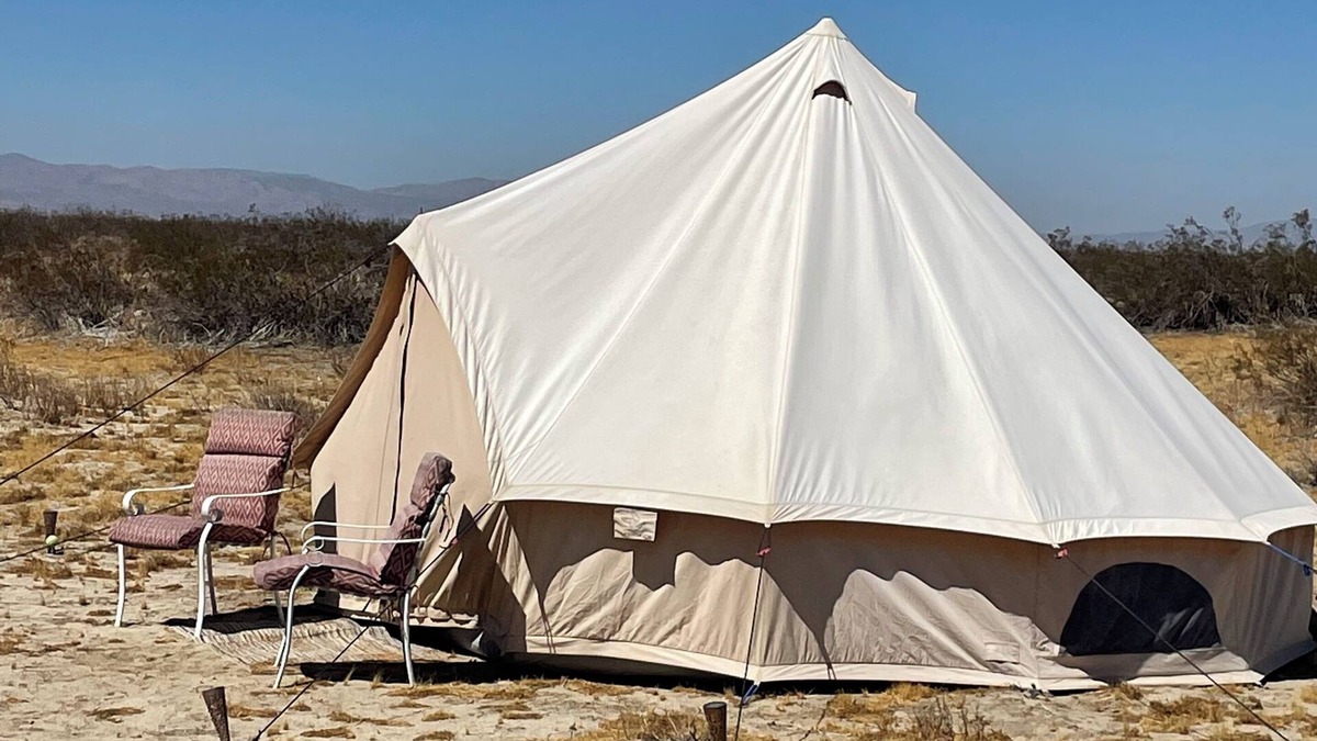 Los Angeles County RV Rental | Stargazers delight at desert🏜 yurt with great sunsets and open landscape