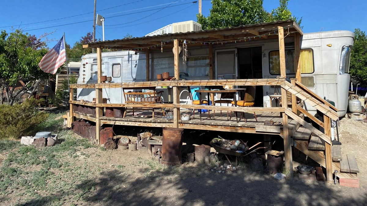 Goldfield House | Stay in this one of a kind 1955 trailer in this one of a kind old mining town