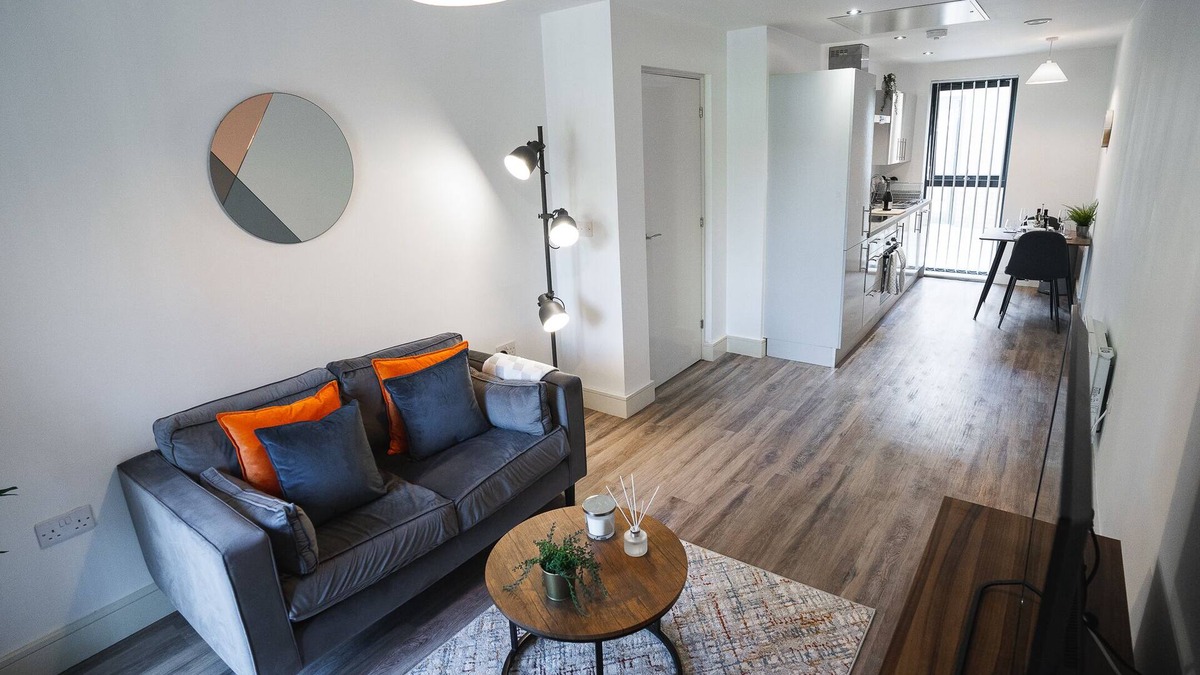 Salford Apartment | Staycay–Modern 1-Bed Apartment Manchester Centre