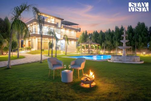 Sanganer Villa | StayVista at Echoes by the Aravalli with Bonfire, Lawn