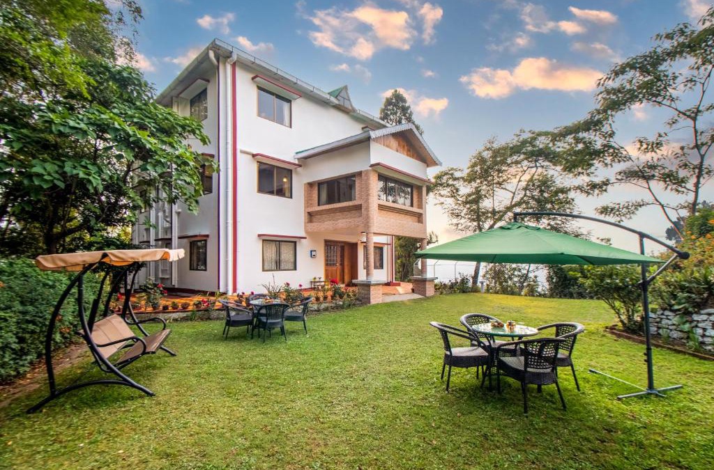 Darjeeling Villa | StayVista's Arya Treetops And Tea Trails - Mountain-View Villa Amidst Tea Plantation with Telescope & Gazebo