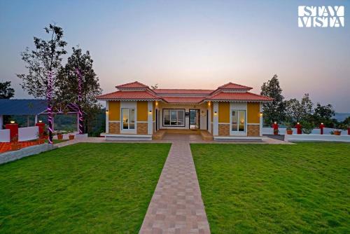 Shahapur Villa | StayVista's Glenview Villa - Mountain-View Oasis with Private Pool, Deck, Lawn & Indoor Fun