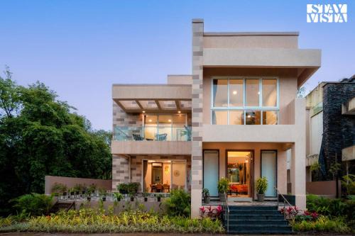 St.Stanislaus Villa Villa | StayVista's Rosso with Outdoor Pool, Theatre-Disc Room & Games Room