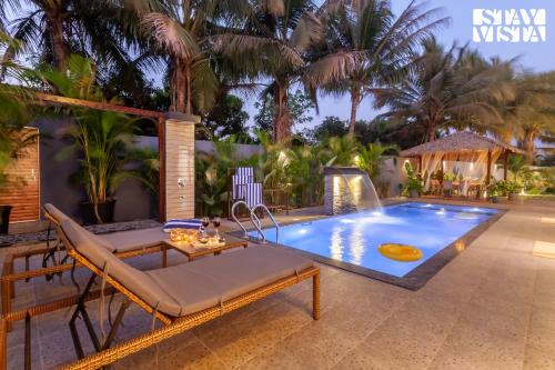 Karjat Villa | StayVista's The Isabella House - Hill-View Villa with Outdoor Pool & Pool-Side Gazebo