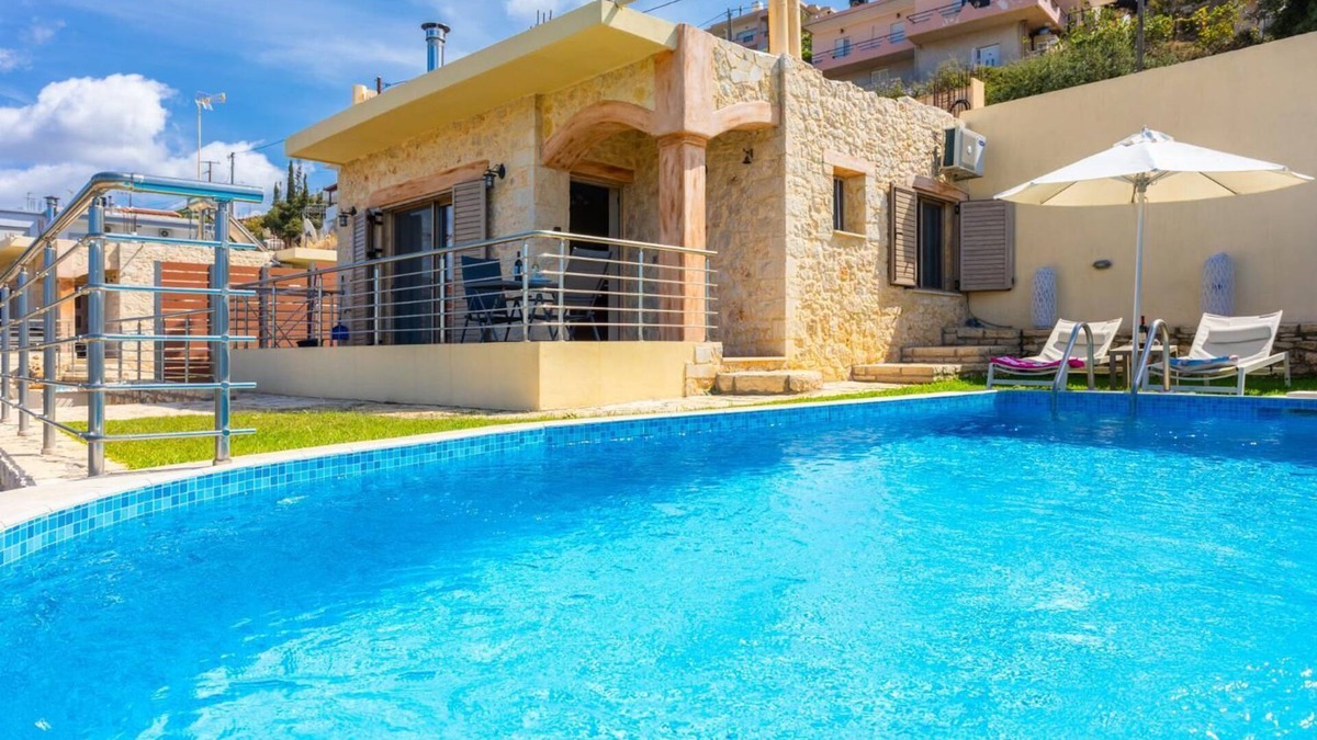 Roumeli Villa | Stefania Villa Dio - One Bedroom Villa, Sleeps 4