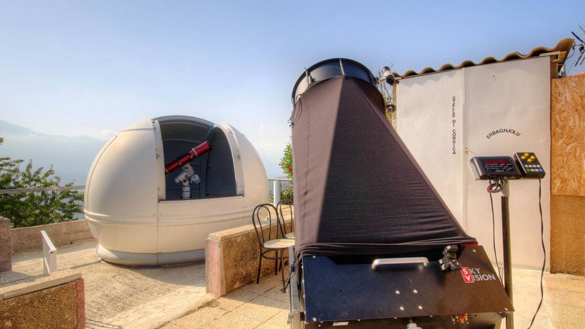 Erbajolo Apartment | Stelle di corsica" astronomical observatory activities& astronomy