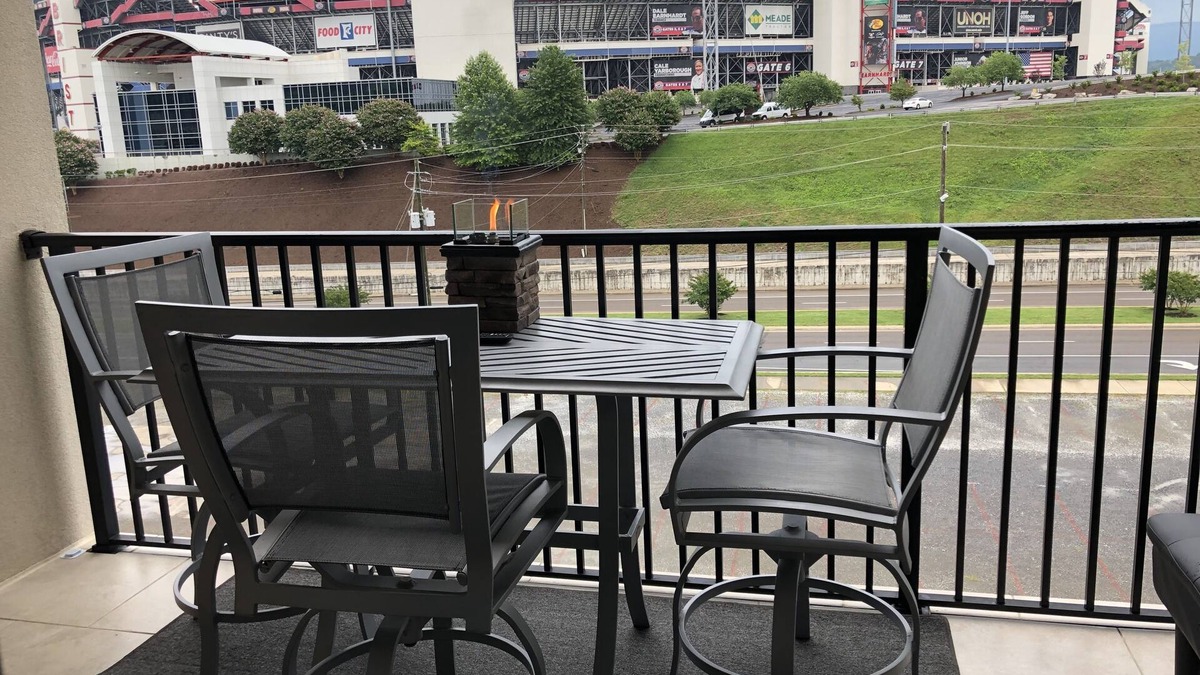Bluff City Condo | Steps right across from Bristol Motor Speedway!