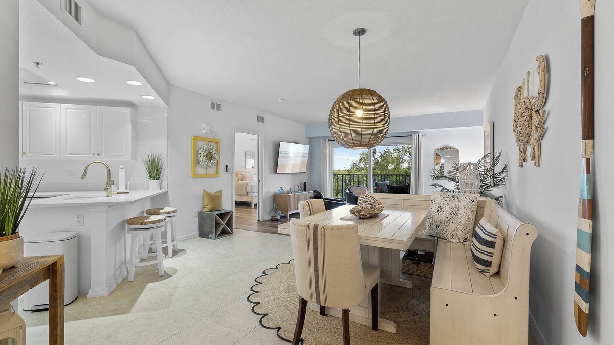 New Smyrna Beach Condo | 🏖️Steps to Beach | Stunning Interior | Oceanwalk 9-302🏖️