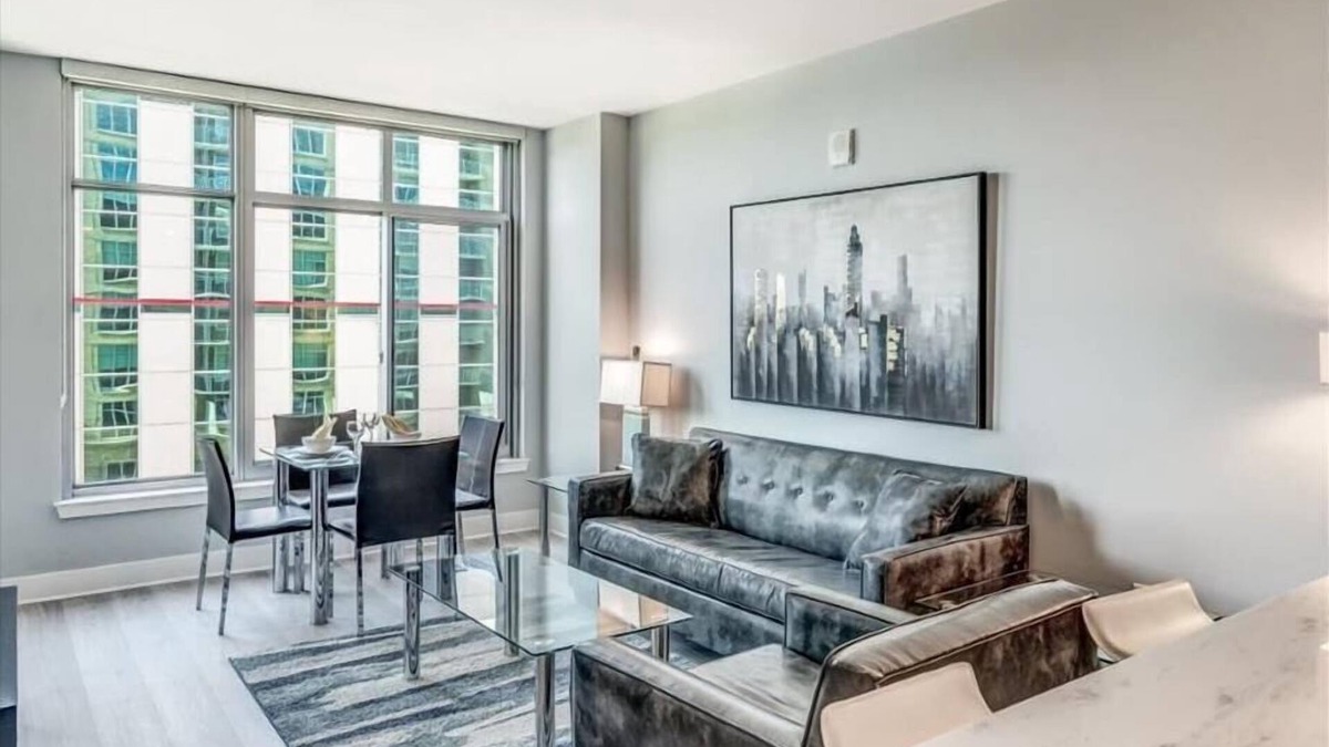 Woodmont Triangle Apartment | Steps to Bethesda Metro | Easy travel to DC | Metro Nearby |by GLS