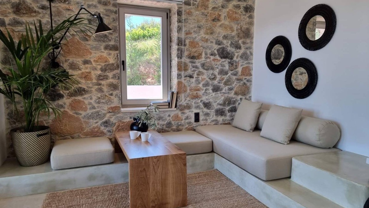 Kolios Cottage | Stone build Suite with private small pool