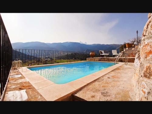 Goni Villa | Stone Built Villa Galatia, Poolside & Perfect View