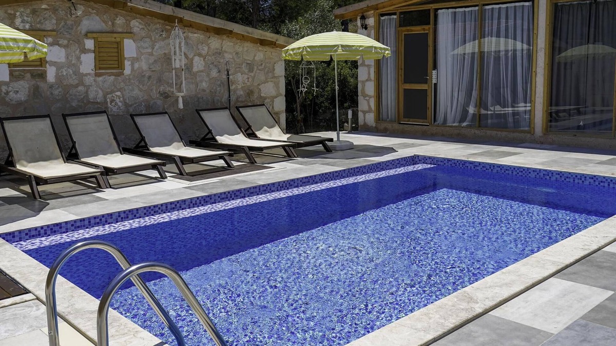 Kas House | Stone Flat w Pool and Garden in Antalya