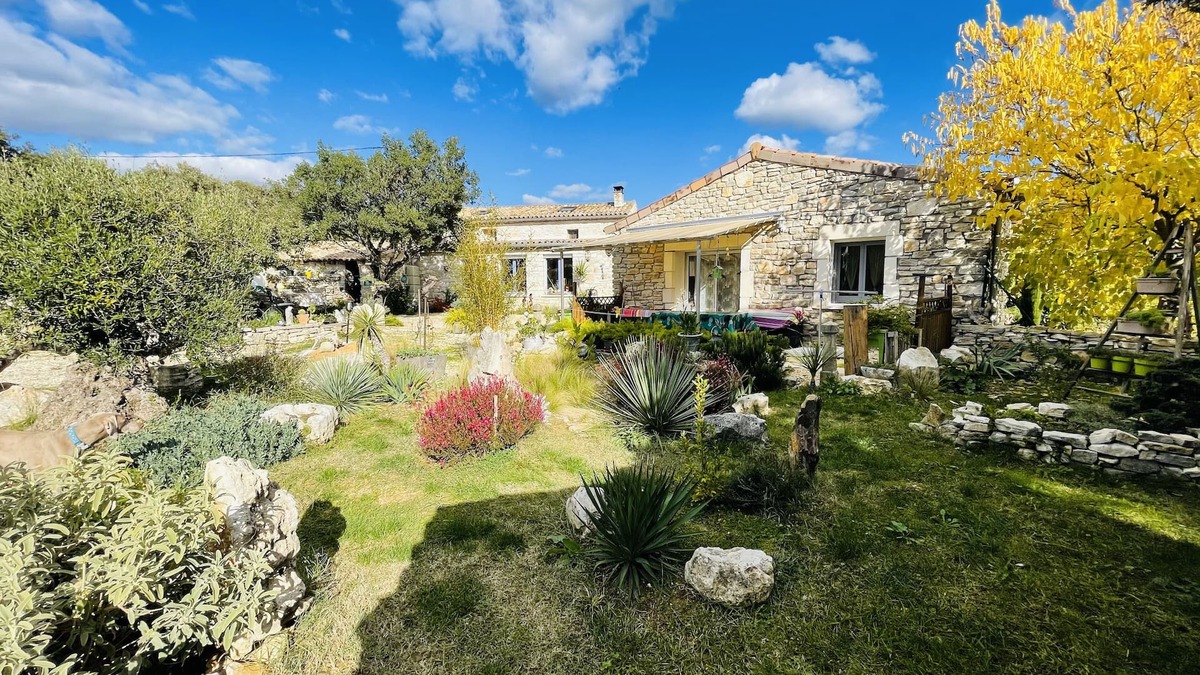 Orgnac-l'Aven House | Stone house 3★, quiet and nature, South Ardèche - Orgnac l'Aven