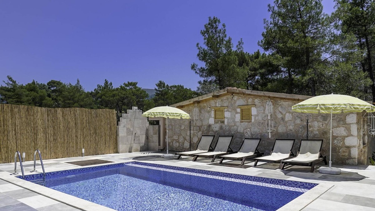 Kas House | Stone House w Pool and Garden in Kas