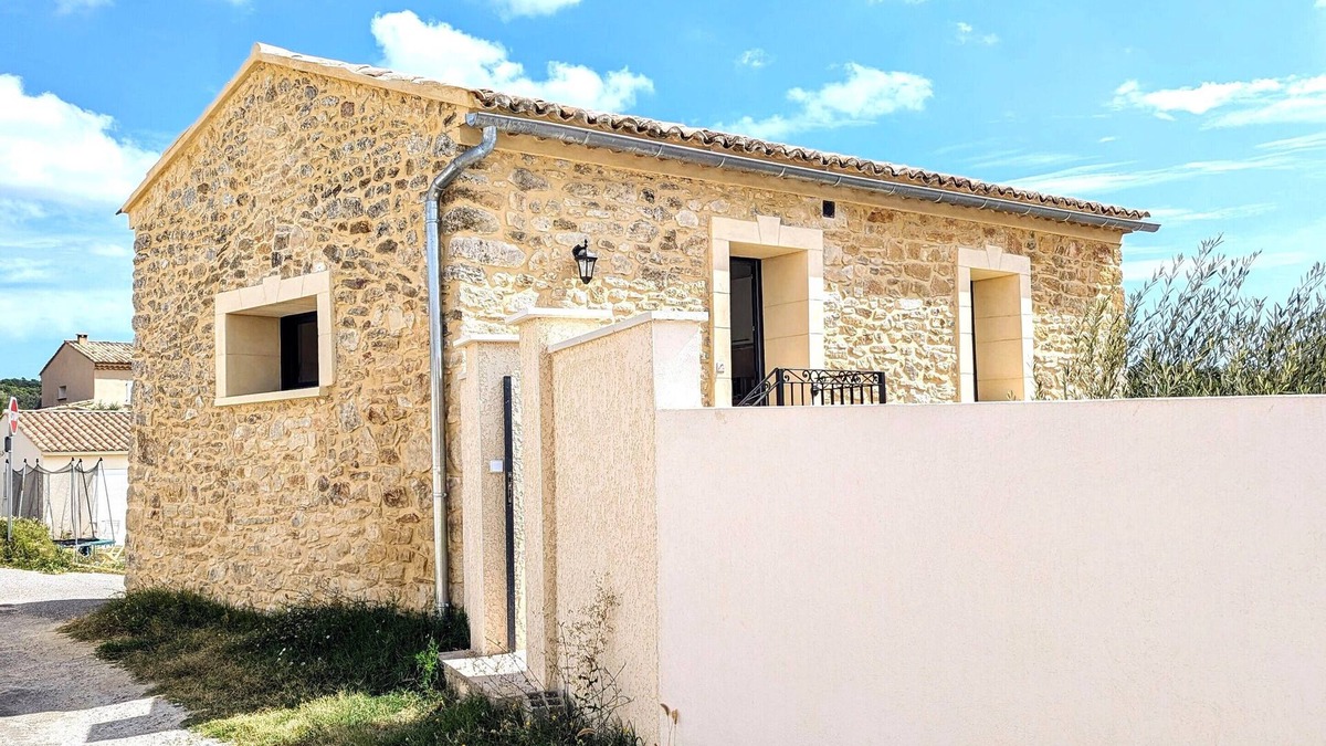 Saint Michel d'Euzet House | Stone Mazet in the Cèze Valley