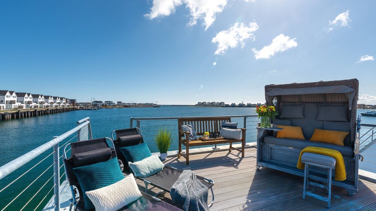 Olpenitz House | "Störtebeker" water house on a Baltic Sea vacation in Olpenitz - with roof terrace & sauna