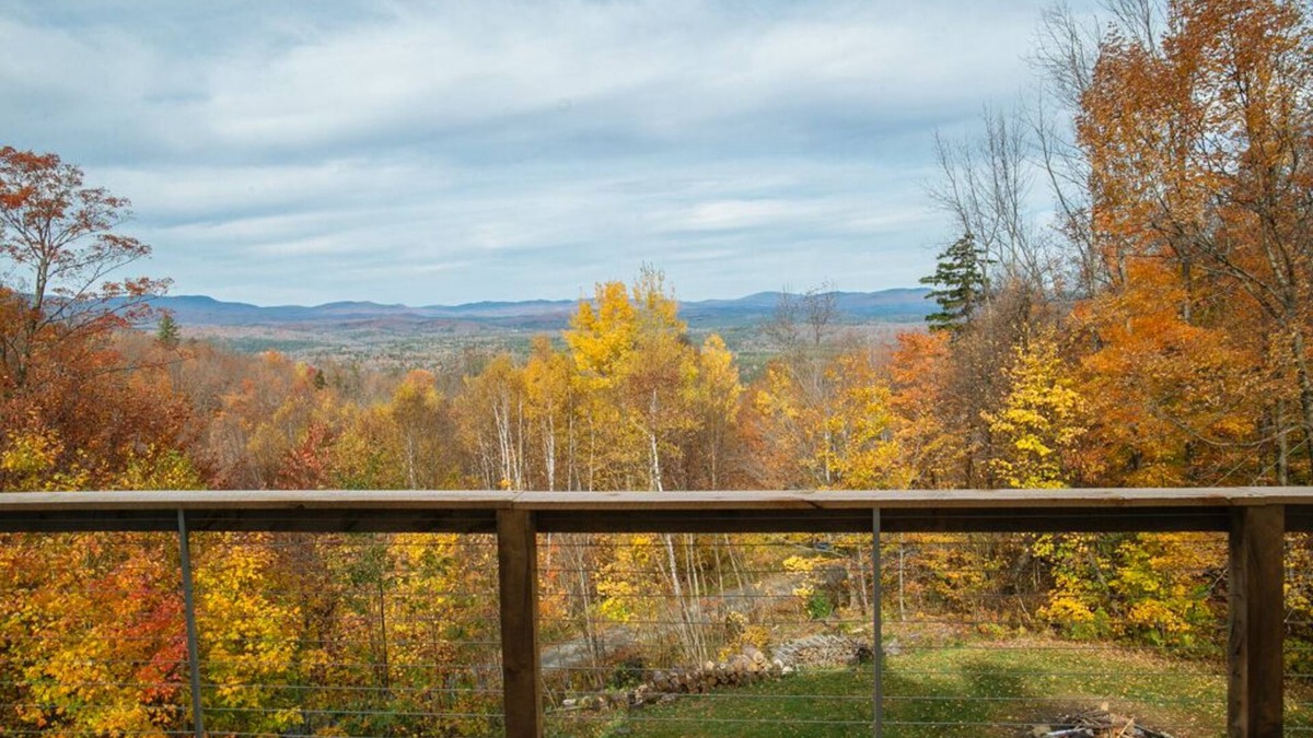 Stratton Mountain House | Stratton VT w/views, stunning 26ft Fireplace, and just 5 min to base