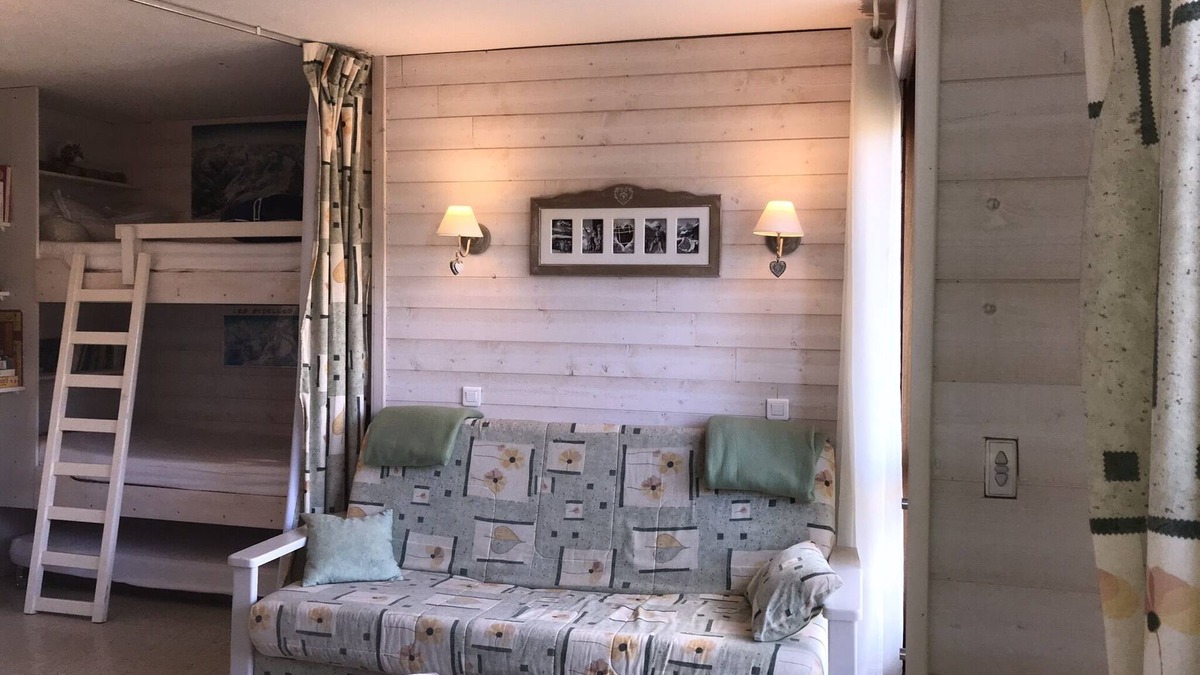 Villarembert Apartment | Studio Chaleureux et Tout Équipé à La Toussuire sur le Domaine des Sybelles
