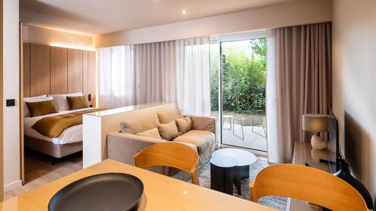 Baillargues Apartment | Studio 2 persons Garden view