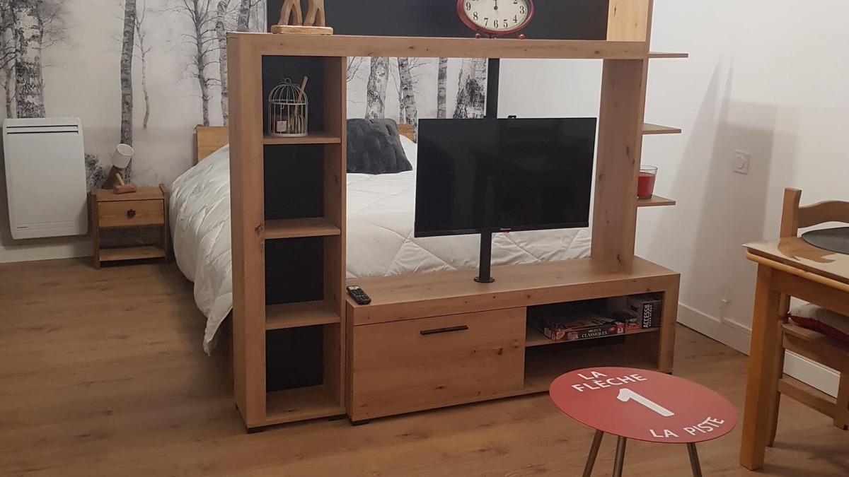 Porte-Puymorens Apartment | Studio 3 Les Bouleaux aux Pieds des Pistes de Skis