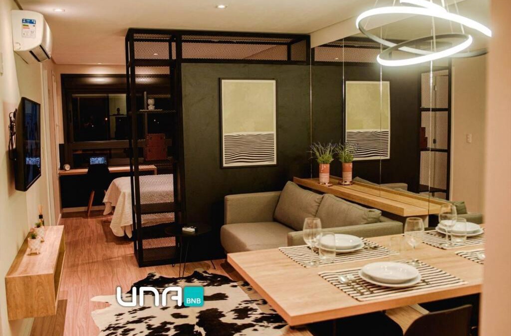 Sao Goncalo Apartment | Studio 308 no Parque Una com garagem