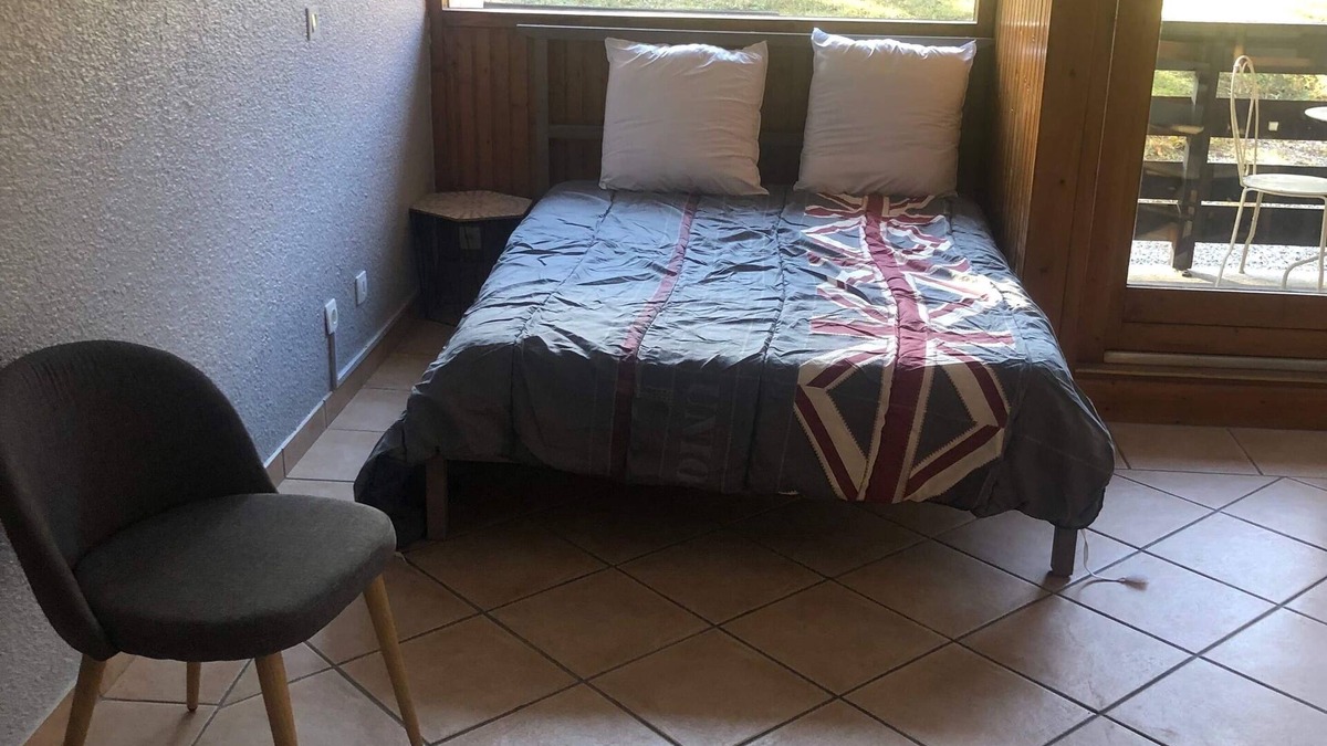 Aigueblanche Apartment | Studio 30m2 furnished renovated with lichen