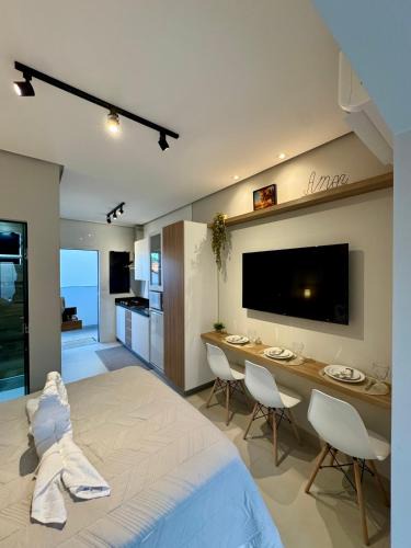 Jardim Palmeiras Apartment | Studio aconchegante com garagem privativa e varanda