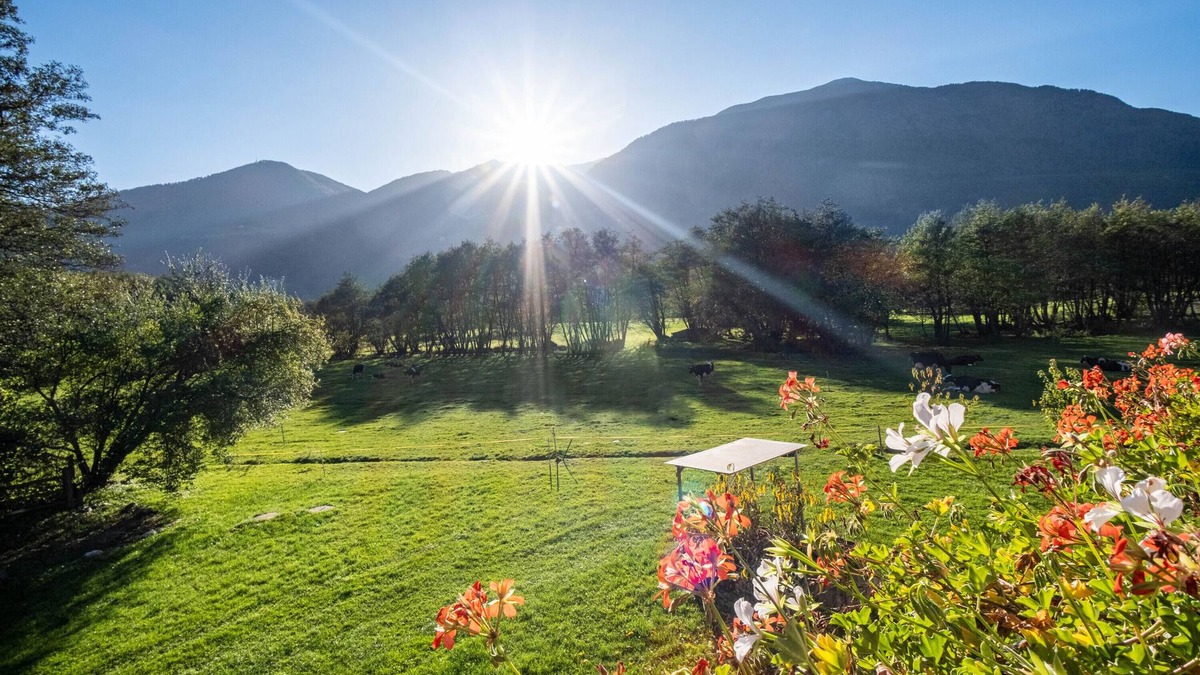 Sluderno Apartment | Studio Apartment 'Hausergut Topaz' with Mountain View, Shared Garden and Wi-Fi
