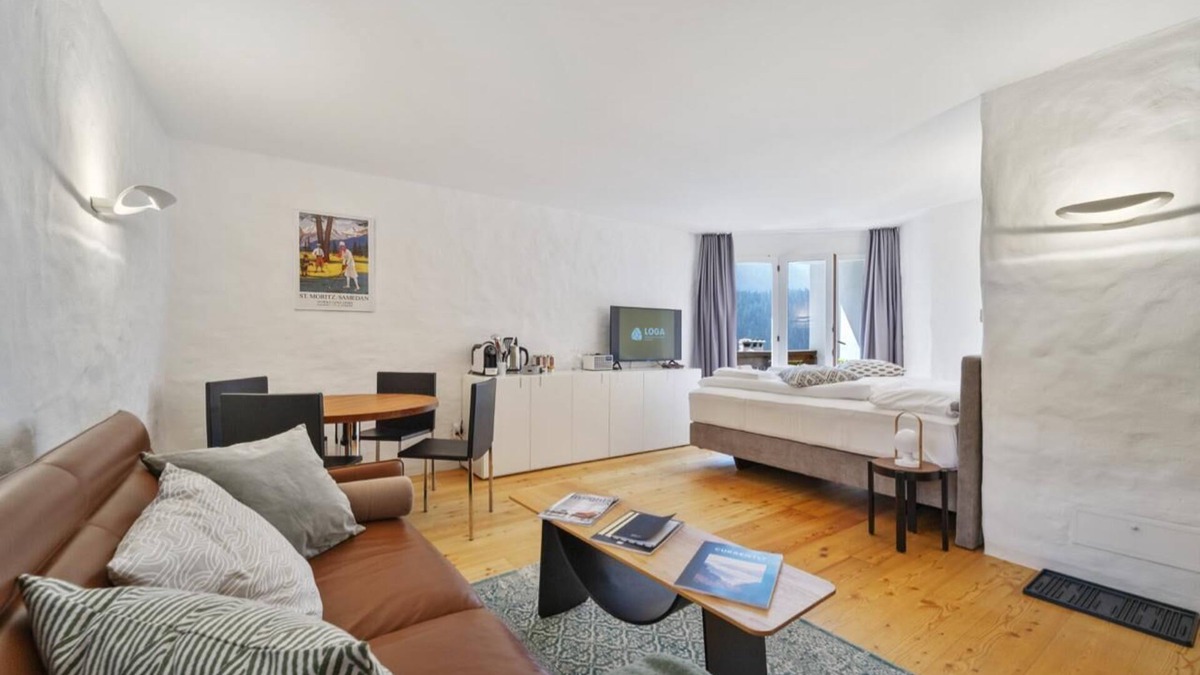 Champfer Apartment | Studio apartment on the 3rd floor with balcony, approx.