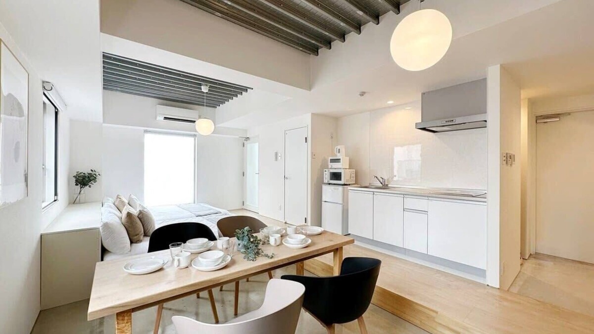 Hiroshima City Centre Apartment | Studio Apt for 6 Ppl Near Peace Park