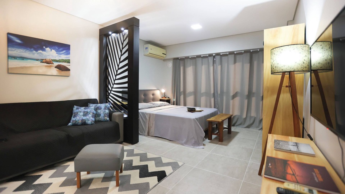 Ribeirao da Ilha Apartment | Studio at OKA Floripa Shopping Mall - Campeche