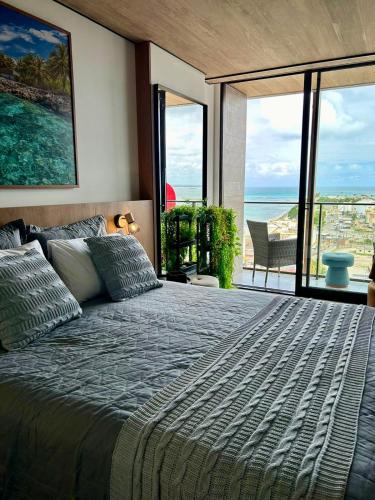 Pajucara Apartment | Studio Beira Mar com Vista Mar NT1318