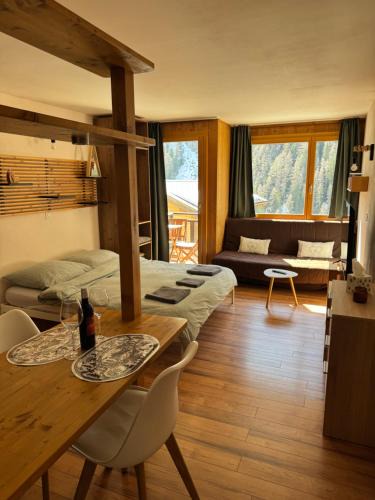 Zinal Apartment | Studio Bellevue 1, ski lift 350m