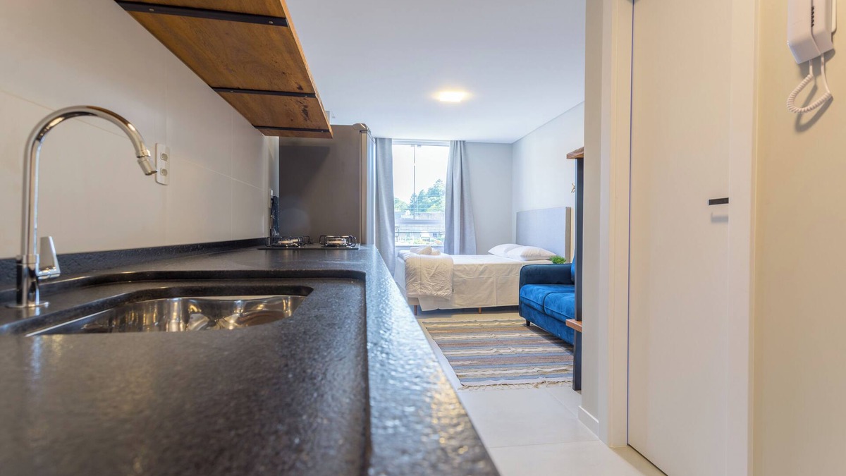 Barra Apartment | Studio Estaleiro 230m da Passarela na Barra DH0128