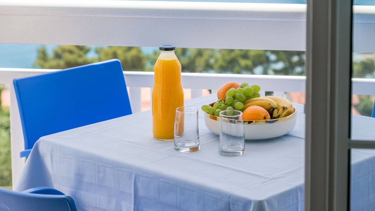 Podaca Apartment | Studio flat with terrace and sea view Podaca, Makarska (AS-6736-a)