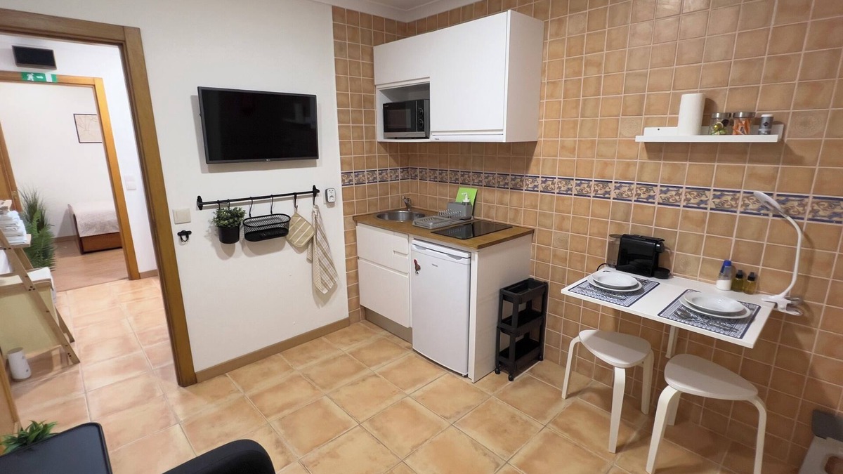 Olhao Apartment | Studio for two guests with patio/terrace, air conditioning and wifi