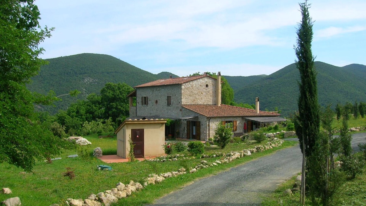 Castellina Marittima Apartment | Studio in farmhouse sea and hills view
