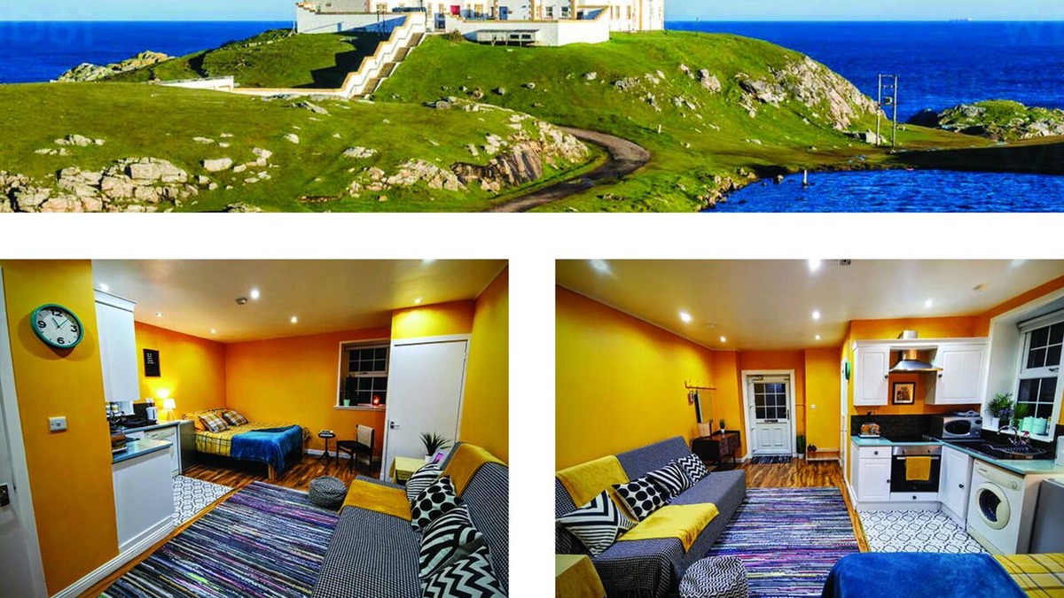 Thurso Apartment | Studio in Strathy Point Lighthouse with sea view