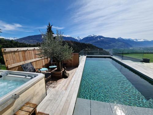 Chandolin-près-Savièse Apartment | Studio Le Carnotzet Tchiko minimum 3 nights Special weekly and monthly prices