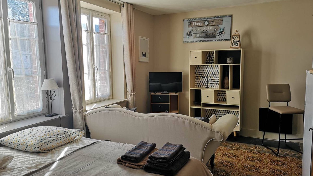 Criquebeuf-en-Caux Apartment | Studio "Le Haut des falaises