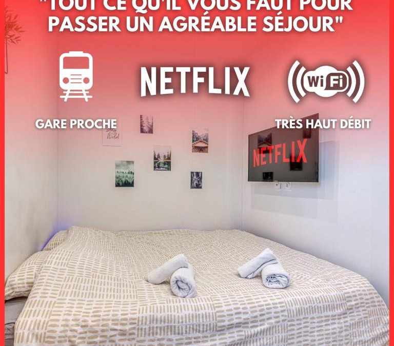 Parilly Apartment | Studio Le Saphir NEUF & Cosy - Gare Parilly