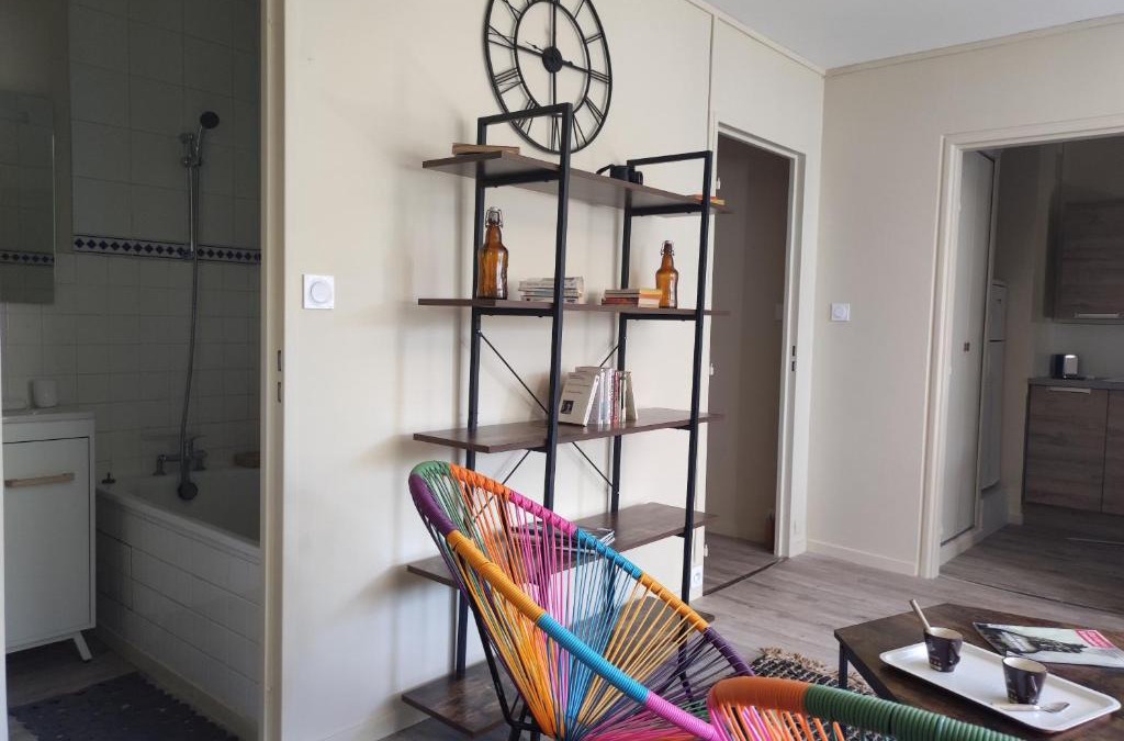 Flace Apartment | Studio - meublé tourisme, trois étoiles - 34 M2 refait à neuf- Résidence