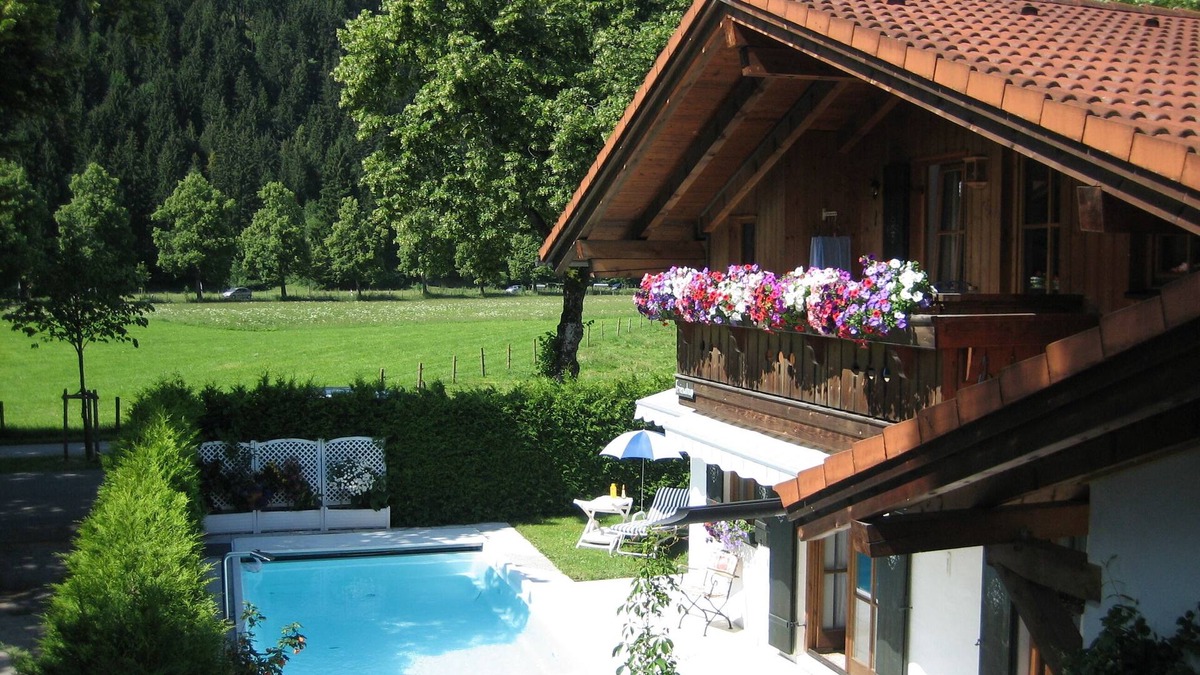 Schwangau Apartment | Studio mit Wohn-schlafraum/dusche, WC im Ferienhaus Osterried