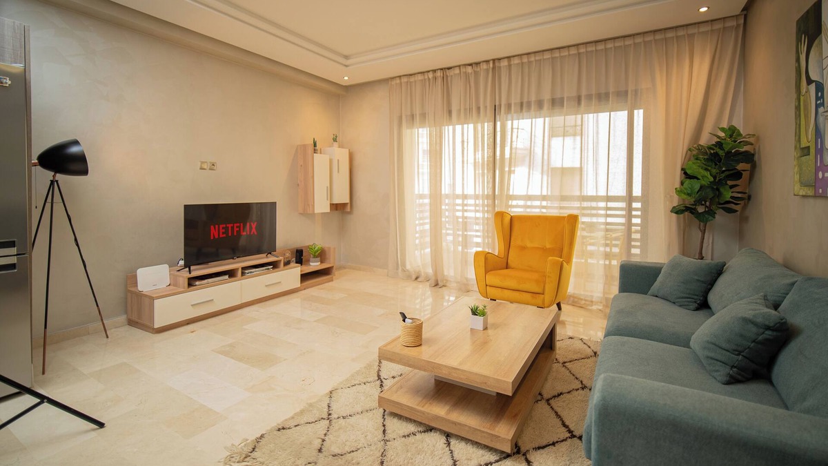 Racine Apartment | Studio Moderne au centre de Casablanca Quartier Racine