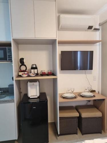 Santo Amaro Apartment | Studio Movies - ao lado do Metrô Alto da Boa Vista - ABV105