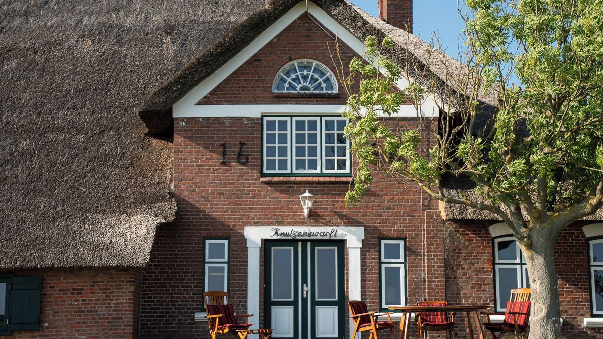 Westerhever Apartment | Studio 'Möwe' with Shared Terrace and Shared Garden